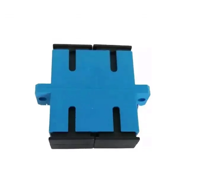 High Quality QD APT FTTH Optic Fiber Duplex Adapter with SC UPC/APC DUPLEX-boxintelecom