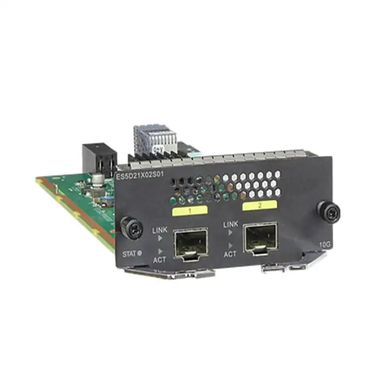 03022RMH ES5D21X02S01 2-Port 10 Gig SFP+ Rear Interface Card, Used in S5720-EI for S5700 Series Switch 0