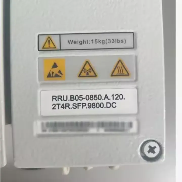 CDMA Wireless RRU3662 Fiber Optic Equipment 850MHz Remote Radio Unit 02311KWT WD5MB53662CT Base Station FDD GSM UMTS Fiber Optic-boxintelecom