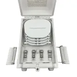 16 Core fiber optic closure box with 4 Tray FTTH Fiber Termination Box IP65 outdoor Optica