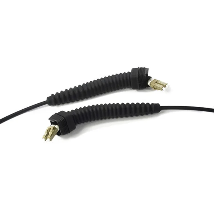 NK FTTA Outdoor Duplex MM OM2 Fiber Patch Cord LC OD-LC OD 100m 473302A.102