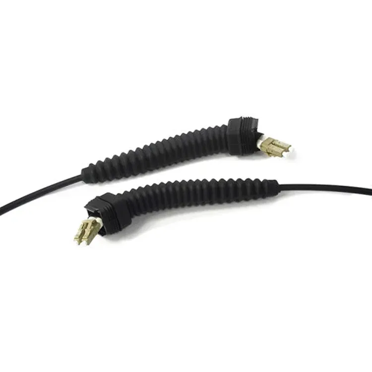 NK FTTA Outdoor Duplex MM OM2 Fiber Patch Cord LC OD-LC OD 100m 473302A.102