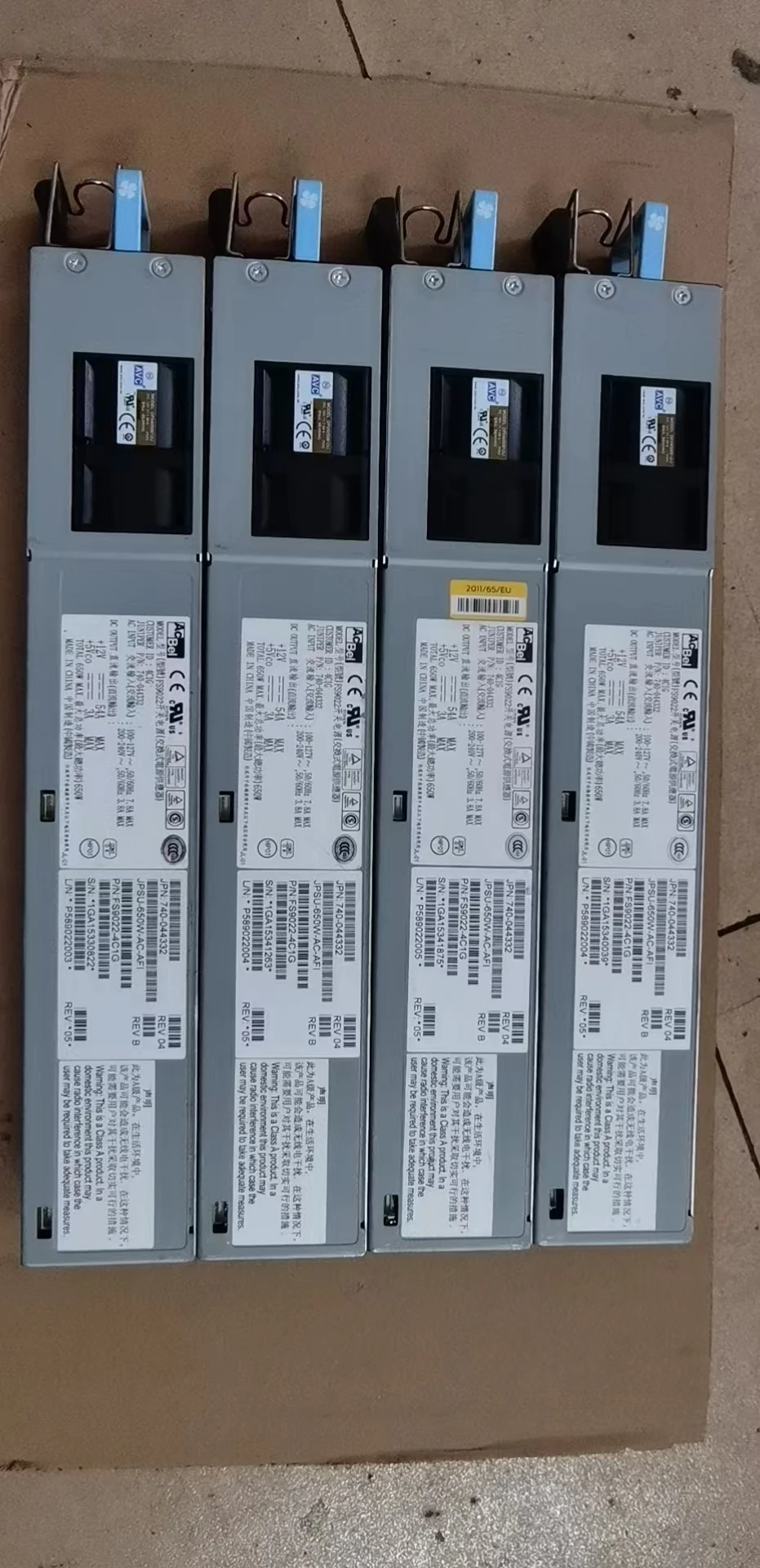 J uniper 400W AC Power Supply JPSU-400W-AC