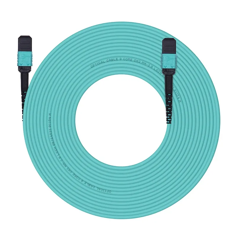 OM4 Micro Mini Short MPO Supplier Optical Fiber Round Cable Mpo Connector Patch Cord-boxintelecom