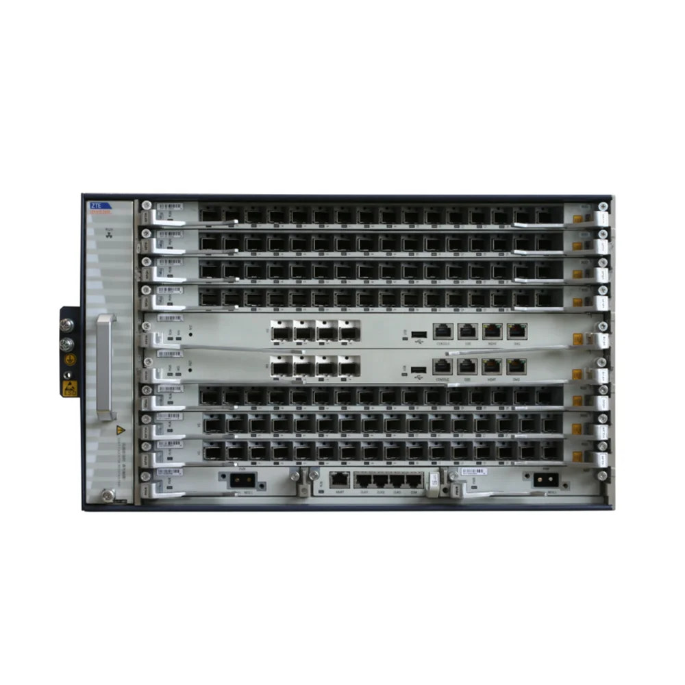 Medium Capacity PON OLT ZXA10 C650 GPON XGPON XGSPON C650 OLT ZTE C650 Dual 10GE AC With 2*SFUB/SFUC/SFUD/SFUL/SFUM 2*PRVR-boxintelecom