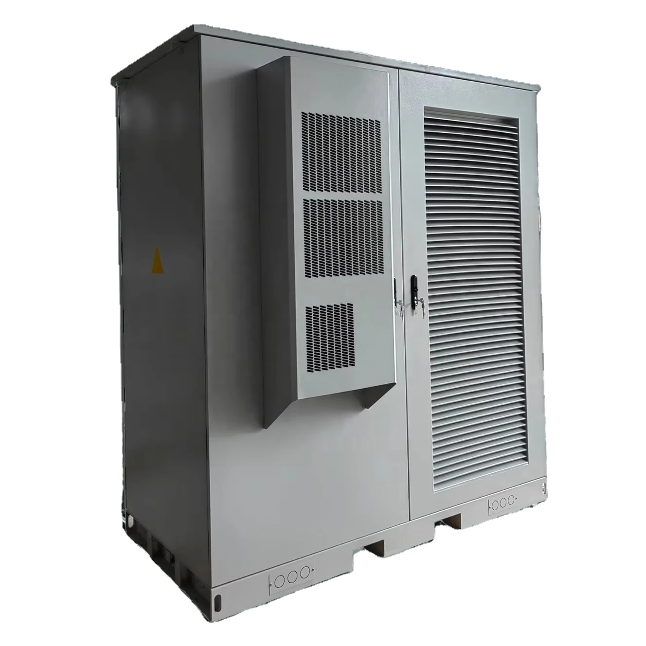 Outdoor Integrated IP55 Network Cabinet Double-Compartment Stainless Steel Aluminum Galvanized Steel Enclosure Waterproof-boxintelecom