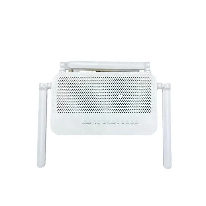 HG8247W5 Modem GPON ONU ONT FTTH CATV Optical Router with Control 5DB Antenna 4GE 1 Voice 4WIFI 1 USB Gigabit English Version-boxintelecom