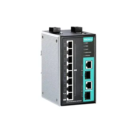 7+3G-port EDS-P510 / 8+2G-port Gigabit PoE+ Moxa EDS-P510A Series Switch