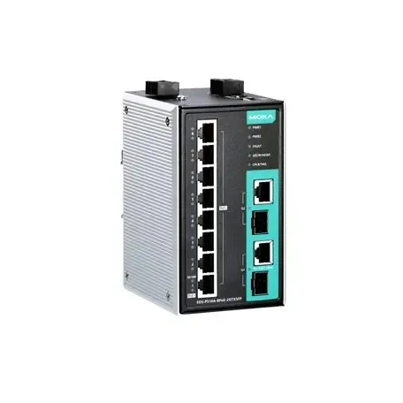 7+3G-port EDS-P510 / 8+2G-port Gigabit PoE+ Moxa EDS-P510A Series Switch