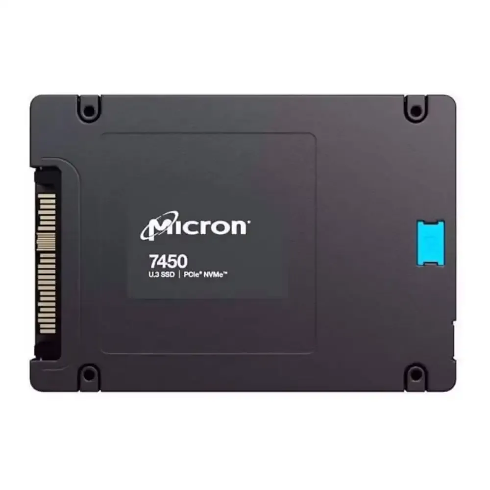 Hot Sale Lenovo Hard Drive Micron 2.5" U.3 7450 PRO 3.84TB Read Intensive NVMe PCle 4.0 X4 HS