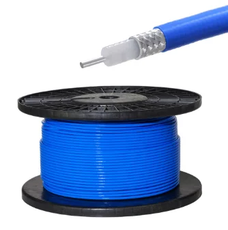 Factory Price  Blue PVC Jacket RG402 Semi-Rigid RF Coaxial Cable for Communication Low Pri