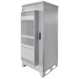 Customizable IP55 Integrated Power Stainless Steel Enclosure Galvanized Single-Cabin Outdo