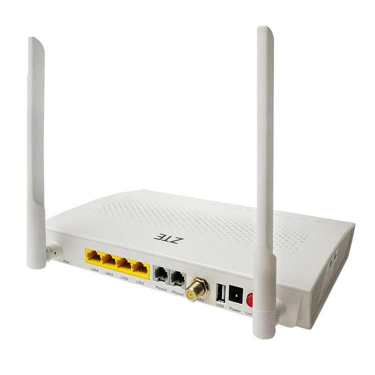 ZTE Brand High Quality Wholesale Gpon Cpe Ont Catv Wifi Ftth Gpon Ont Modem F668-boxintelecom