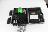 8 core 1:8 PLC pigtails black white NAP ODP FTB FTTH fiber cable no-cut terminal splitter 