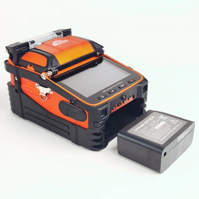 Fusion Splicing Machine Ai-9 Optical Fiber Equipment Automatic Core to Core 6 Motors Fusio