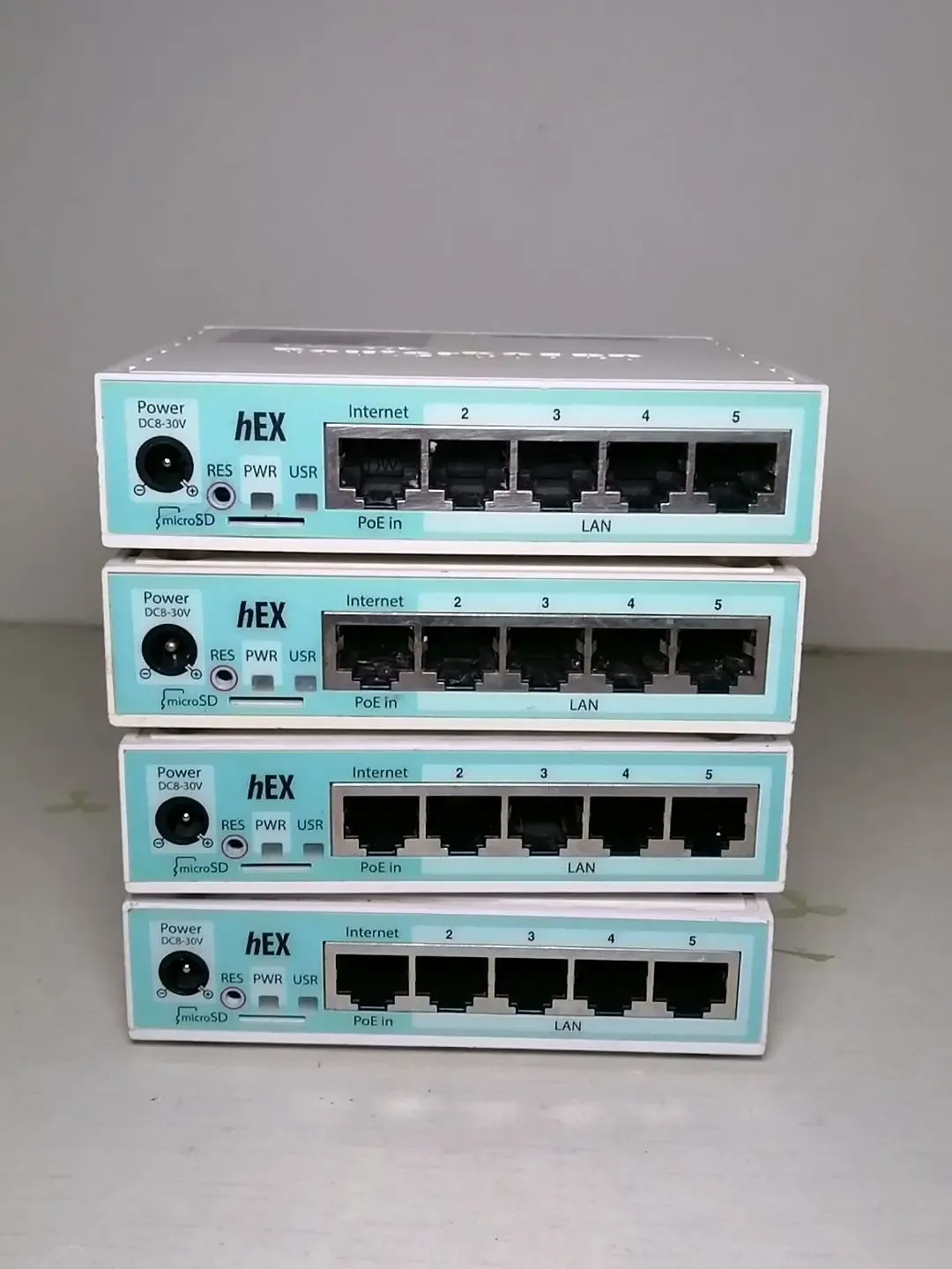 MikroTik Router Small Five Port Ethernet Router hEX PoE lite RB750 UPr2 Supports POE Out-boxintelecom