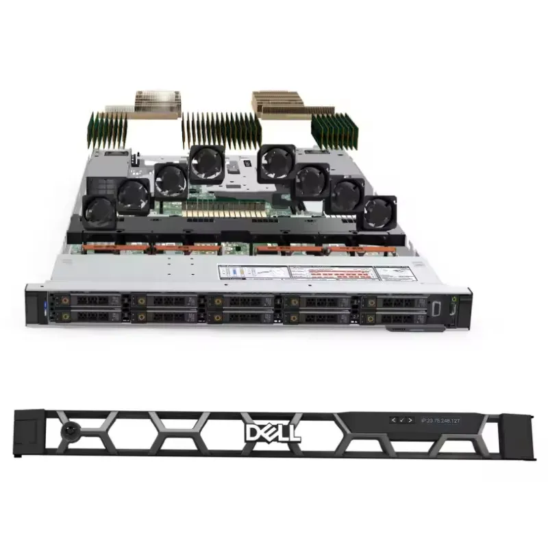 Lower Price Dells Poweredge R650 Second Hand Network Computers Refurbished 1U Rack Used Se