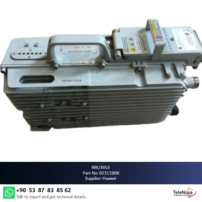 RRU3953 02311BBK 2T4R B8 900MHz 160W Telecom Parts Radio Remote Unit