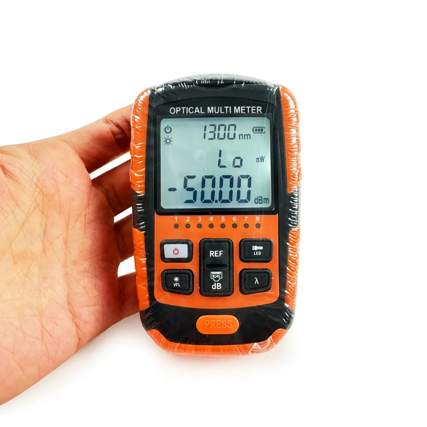 Handheld Optical Power Meter with VFL Light Source and Multi-parameter Measurement Mini  Opm Power Meter-boxintelecom