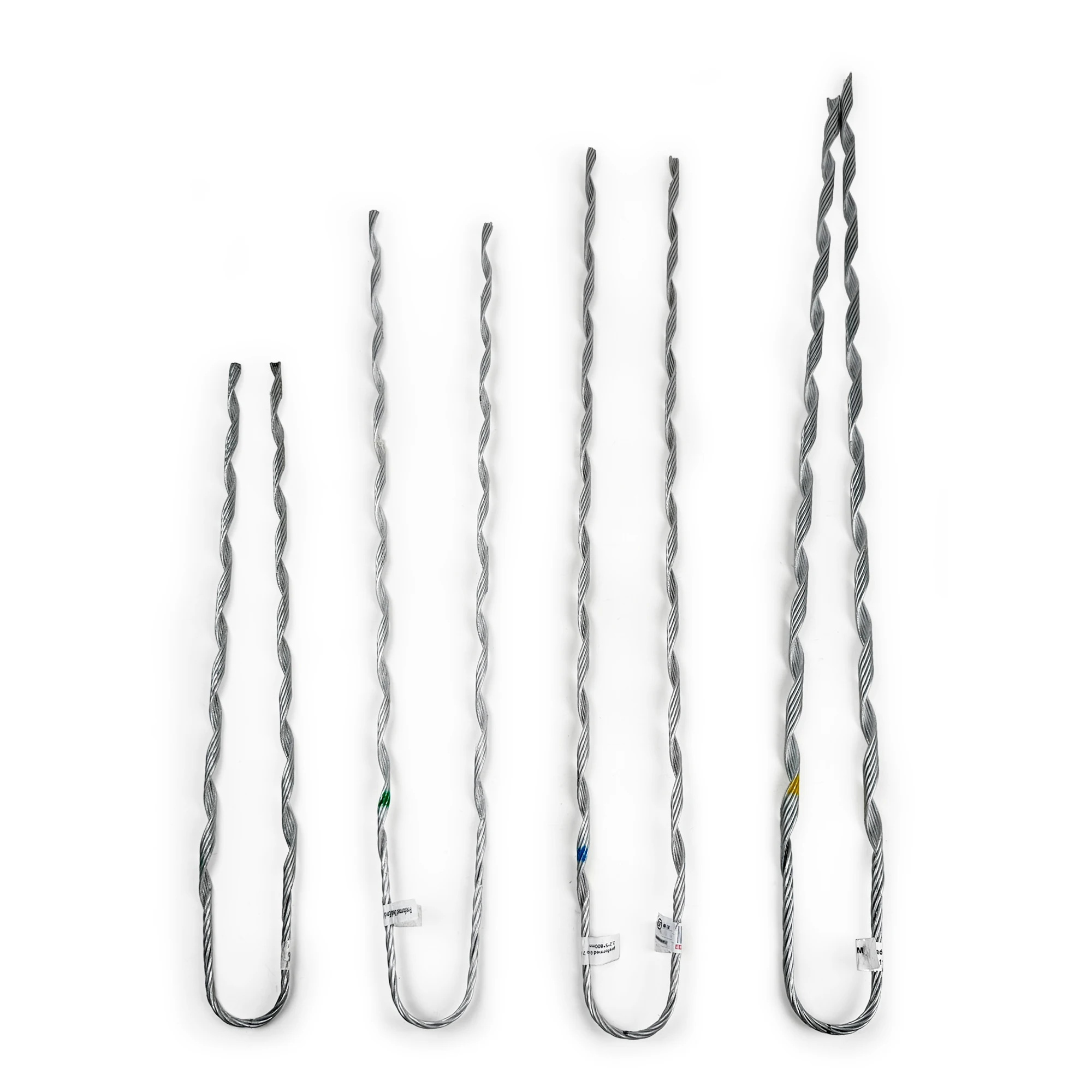 Dead End Preformed Guy Grip Twist Grip for FTTH Compatible with GSM Network Fiber Optic Eq