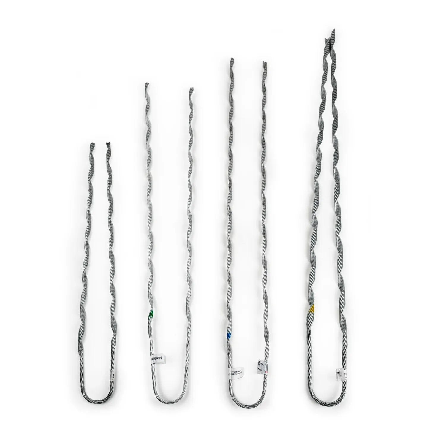 Dead End Preformed Guy Grip Twist Grip for FTTH Compatible with GSM Network Fiber Optic Eq