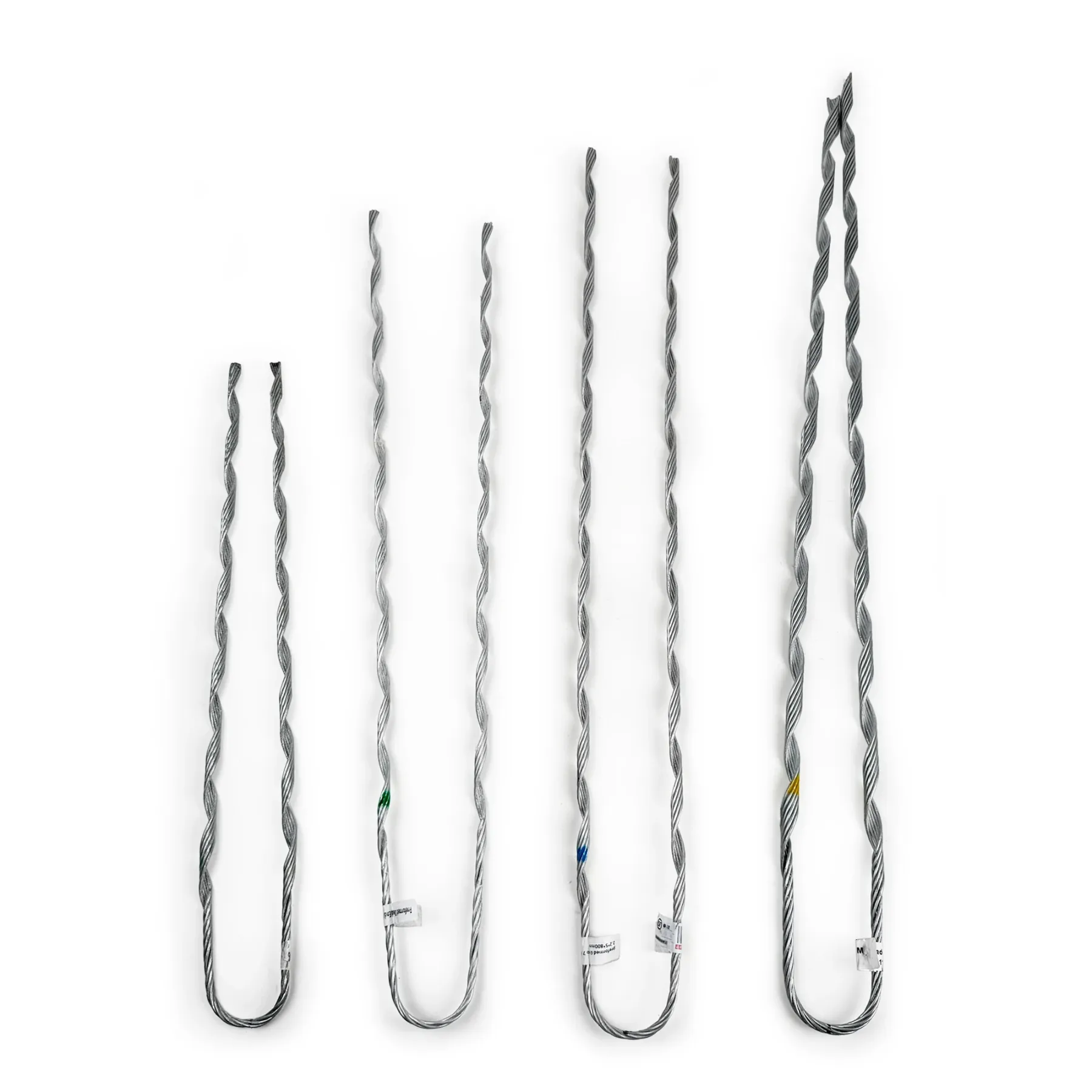 Dead End Preformed Guy Grip Twist Grip for FTTH Compatible with GSM Network Fiber Optic Eq