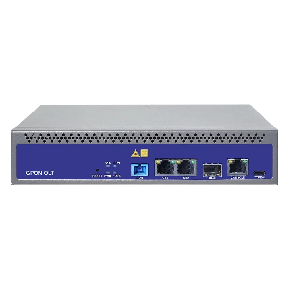 Factory Price 1port 1pon OLT Single PON 1 Puerto 2 Mini GPON 1 Port OLT mini olt gpon splicer fiber optic-boxintelecom
