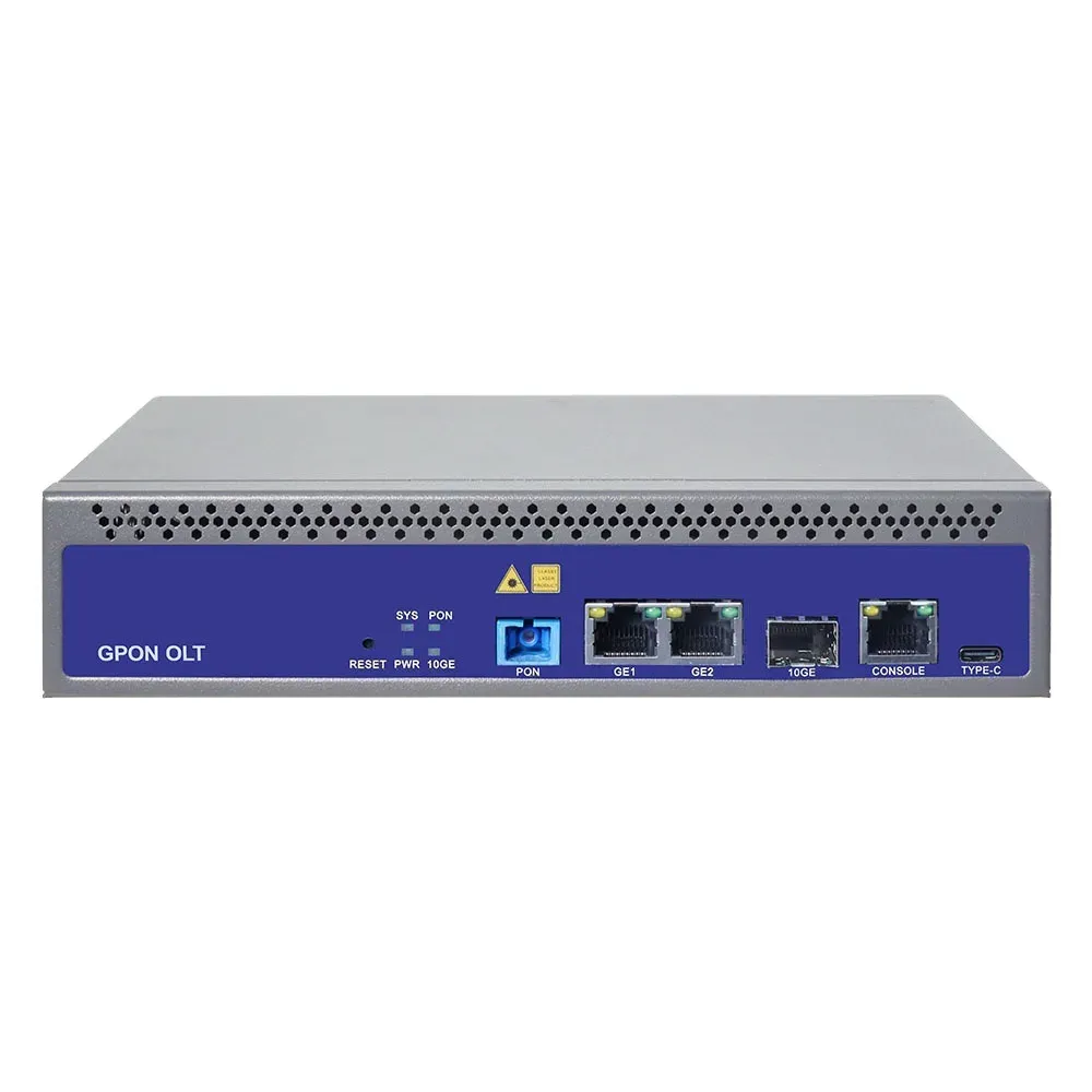 Factory Price 1port 1pon OLT Single PON 1 Puerto 2 Mini GPON 1 Port OLT mini olt gpon splicer fiber optic-boxintelecom