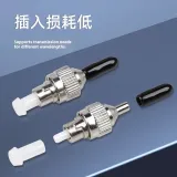 Optical Power Meter Adapter Pen with Fiber Optic Red Light FC Male to 1.25 Female Pigtail 