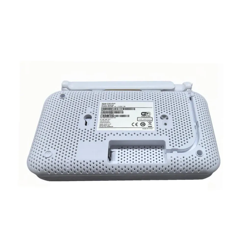 FTTH New EG8145V5 ONT 5V5 Ecolife EG8145V5 Gpon ONU 4 Port 1Voip Xpon ONT 4Ge 2.4G 5G Dual Band WiFi Router Modem-boxintelecom