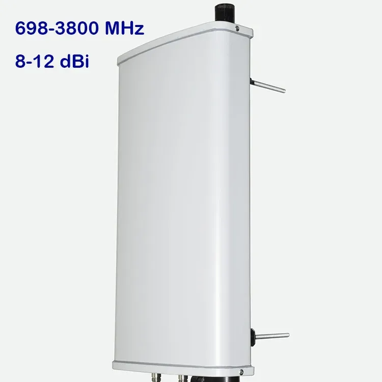 698-3800MHz 8/10/12dBi Outdoor Directional Base Station Panel Antenna for 2G 3G 4G 5G-boxintelecom
