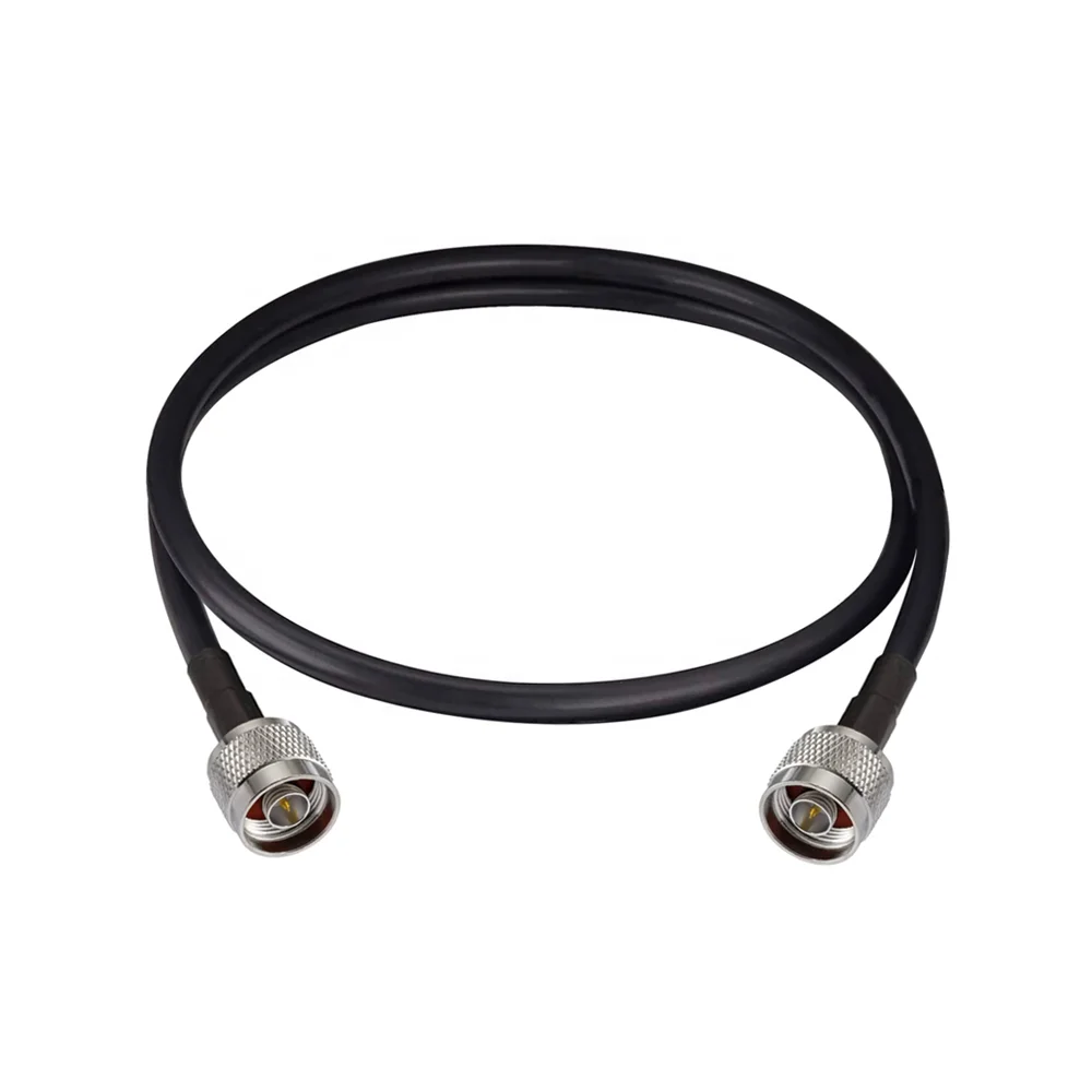 EF Series DC-6GHz RF Jumper Cables Coaxial Cable Assemblies EF223-NMNM-L 6GHz RG223 Flexible Coax Cable With N Male Connectors-boxintelecom