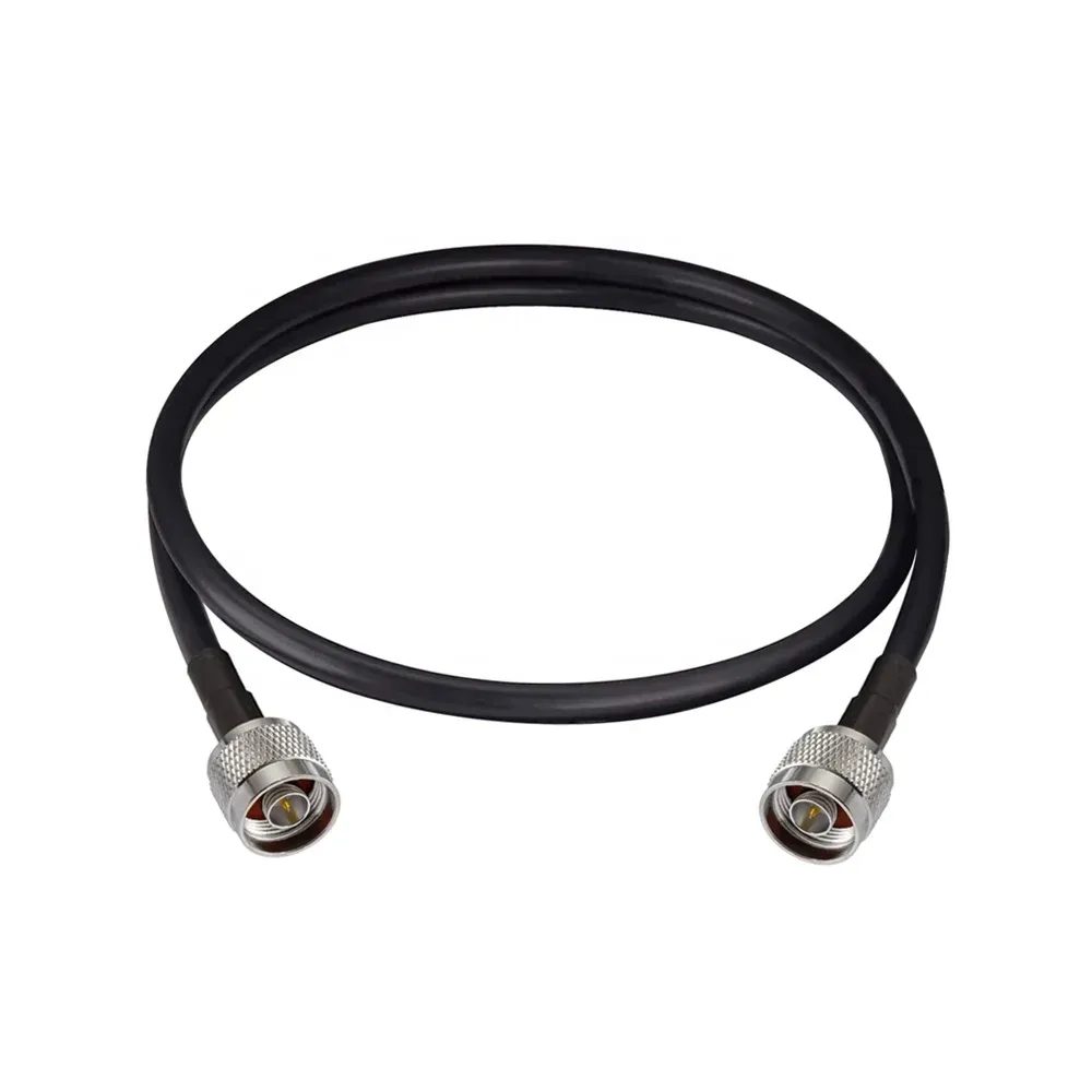 EF Series DC-6GHz RF Jumper Cables Coaxial Cable Assemblies EF223-NMNM-L 6GHz RG223 Flexible Coax Cable With N Male Connectors-boxintelecom