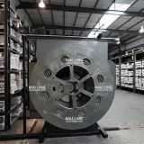 Fiber Optic Cable DLC/UPC Single Mode 100m 2 Cores 0.03m/0.34m FDLCUPC10 LC Connector 7.0m