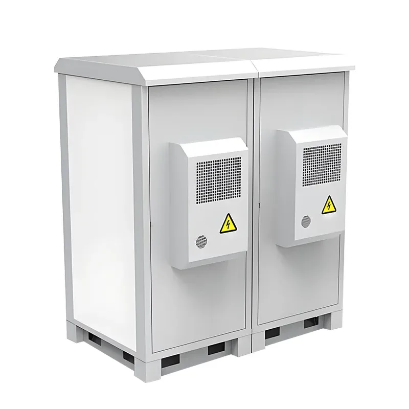 Customized 5G Communication IP65 Steel Cabinet 2.1M Outdoor Integrated Electronic Instrument Housing Double Door Aluminum Alloy-boxintelecom