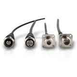 Waterproof AARC 4 Core Outdoor Fiber Optic Connectors Male to Female for OPC ODC