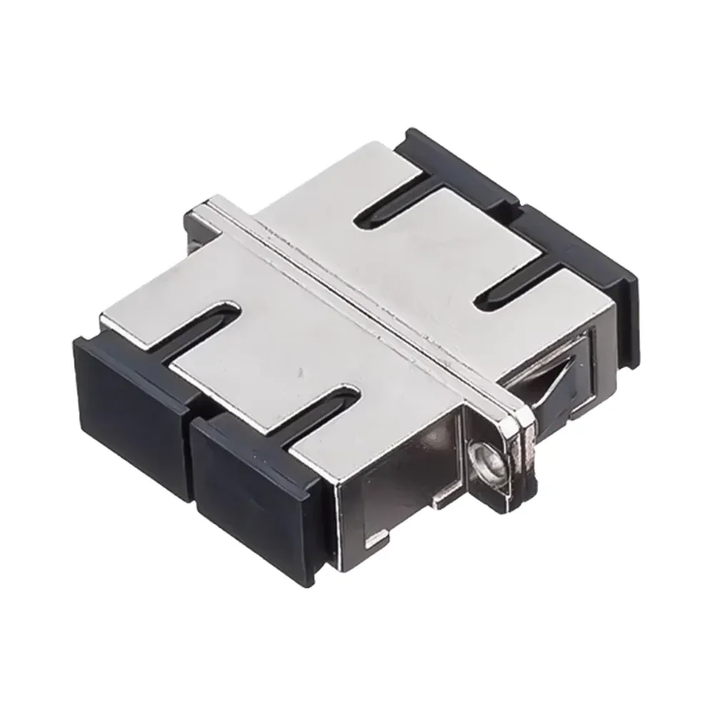 SC Single-Mode Dual Fiber Adapter Carrier-Grade Flange Coupler for FTTH 1U Applications
