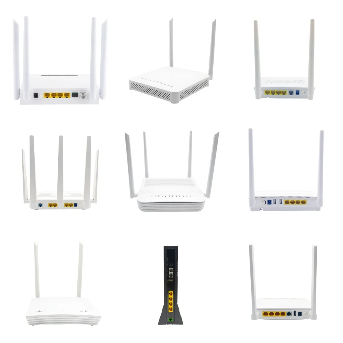 OEM ZC-520 FTTH Fiber ONU Router with 1GE+3FE+1USB+1POTS+WiFi Gpon ONT Modem Router for Optical Fiber Equipment-boxintelecom