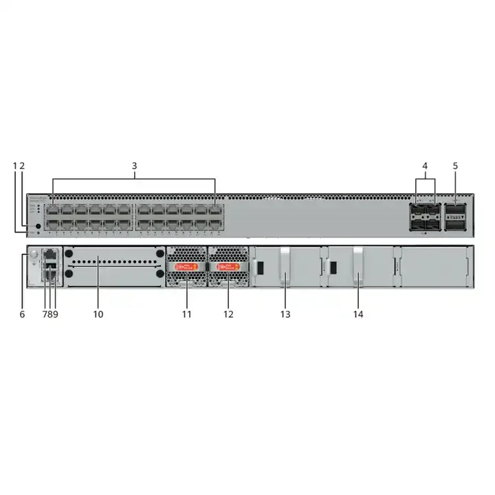 S5755-H48UN4Y2CZ 02355NEH 4*25GE SFP28 2*100GE QSFP28 Ports CloudEngine S5755-H Series High-quality 2.5GE Switches-boxintelecom
