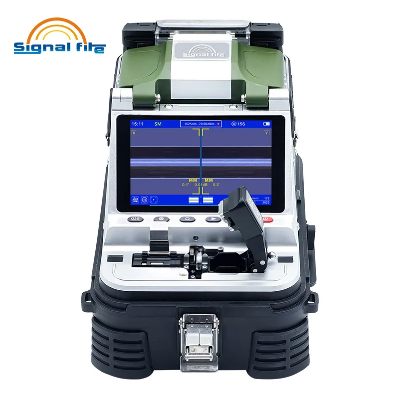 Fusion Splicer Machine AI-30 Fusion Machine FTTH Optical Fiber Optic Equipment Cable Patch Cord High Quality 6 Motors Network-boxintelecom
