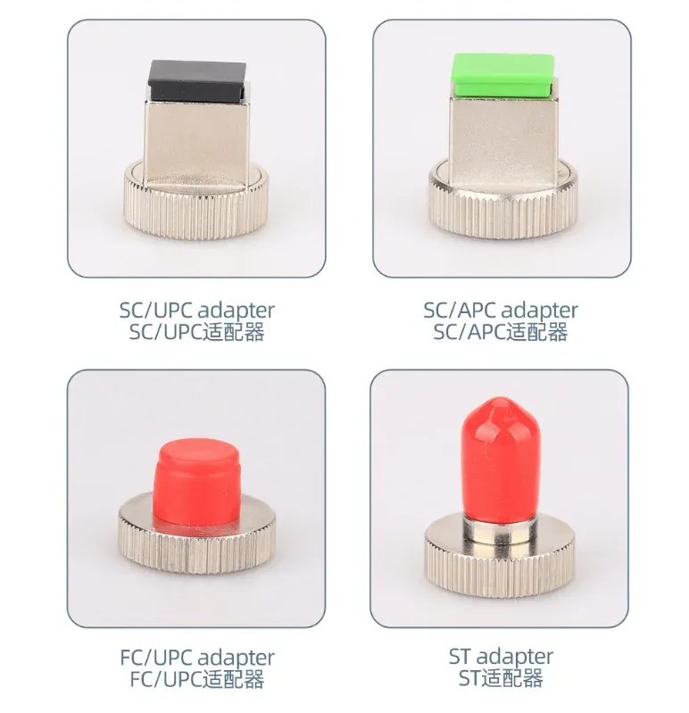 Optical Power Meter Adapter, SC to FC/ST Fiber Connector Converter, Fiber Optic Power Mete