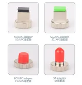 Optical Power Meter Adapter, SC to FC/ST Fiber Connector Converter, Fiber Optic Power Mete