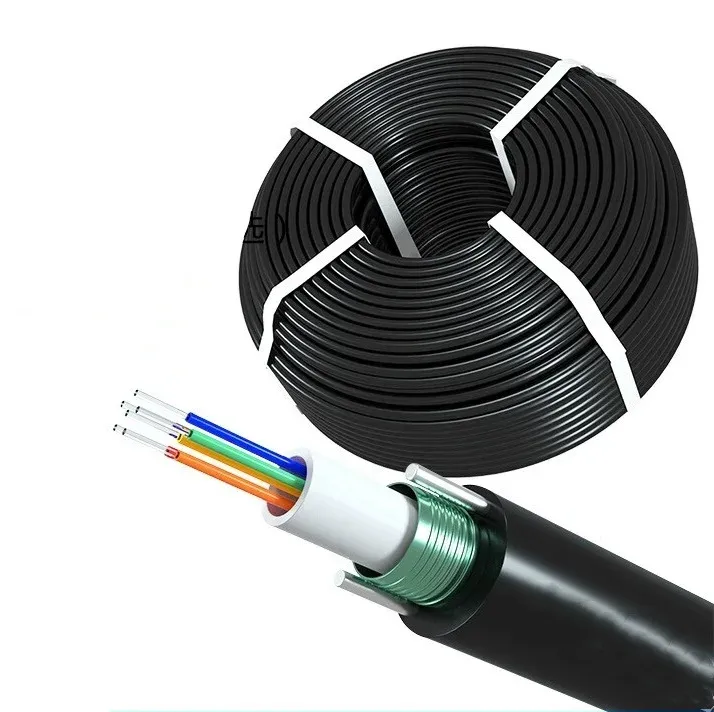 144/288 Core GYDTA Loose Tube Cable PE Sheathed Anti-Corrosion Outdoor Optical Cable