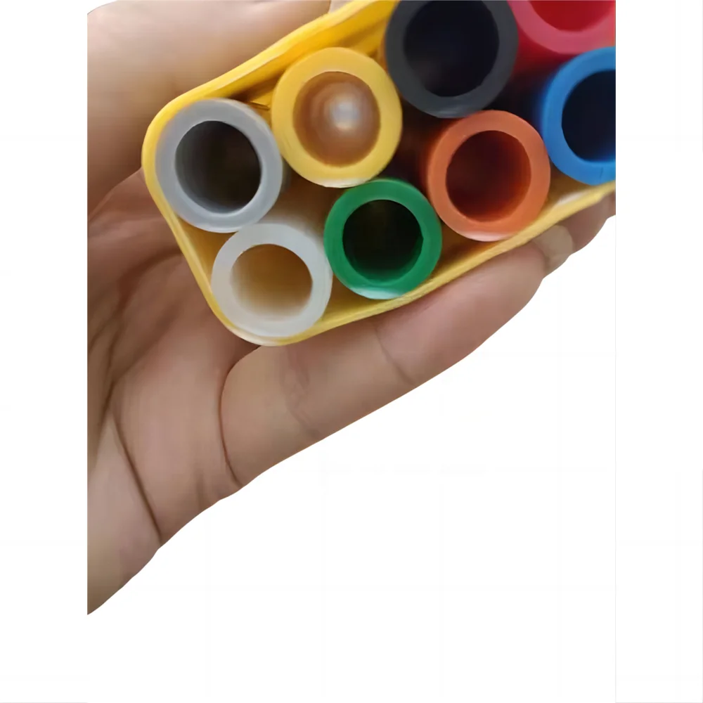 Rectangular 8 Way HDPE Microduct Bundle BFTB8-14/10 for Fiber Optic Cable Blowing Surfiber