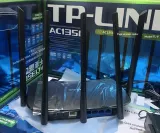 TP-LINK Gigabit 1350Mbps Dual-Band Wireless Router Fiber Broadband TL-WDR6500 High-Speed H