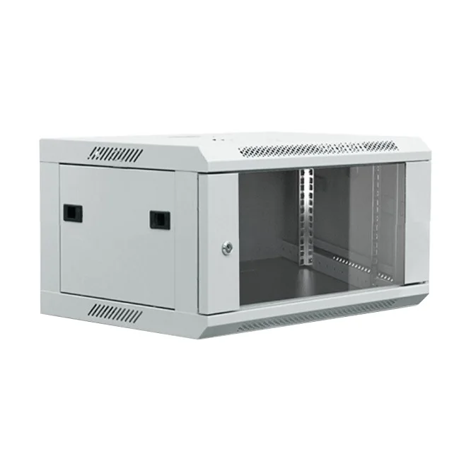 9U 19 Inch Wall-Mounted Network Cabinet Server Rack Enclosure for Electronics & Instruments