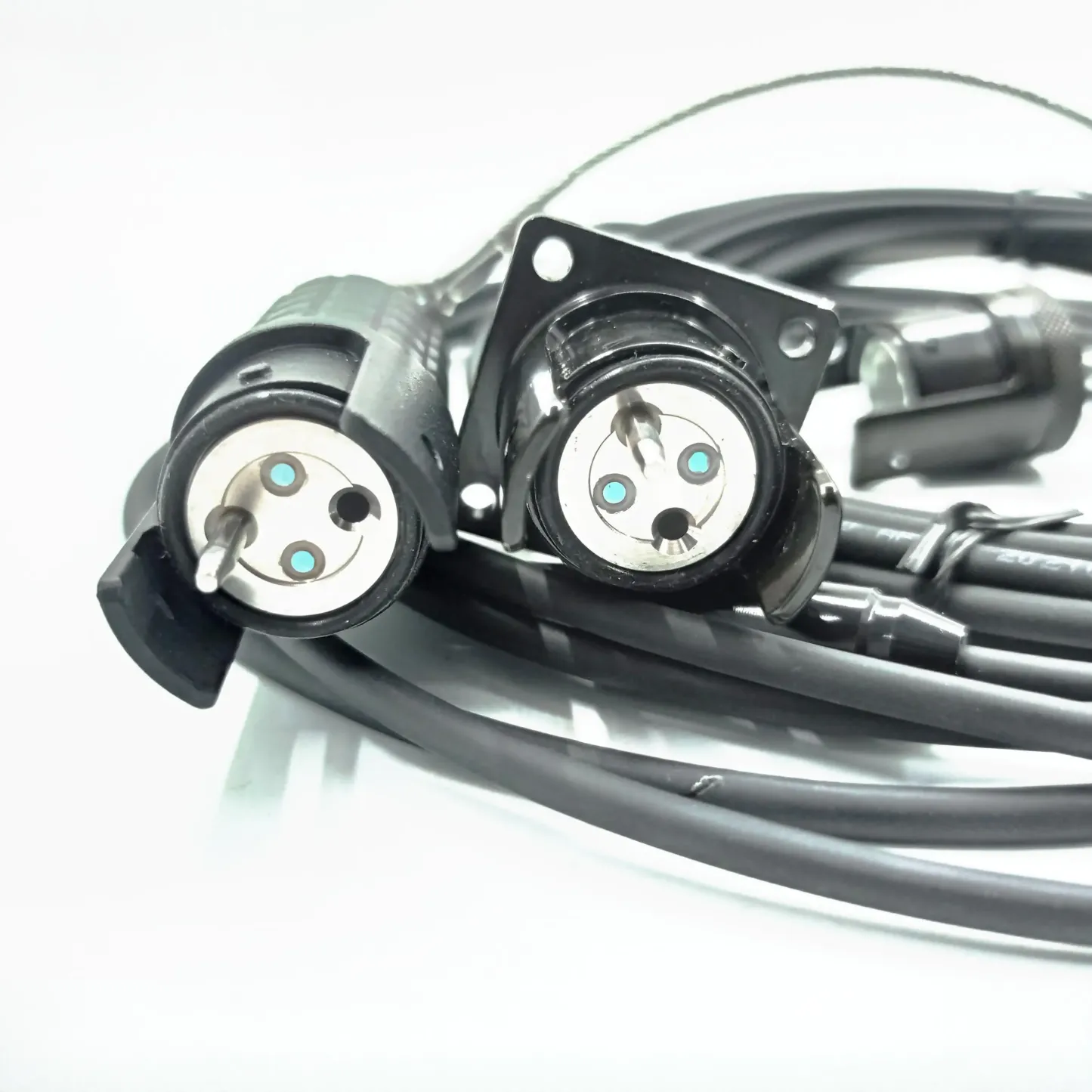 YZE Series Expanded Beam Fiber Optic Connector GZT-013| Rugged Outdoor Low-Loss Waterproof