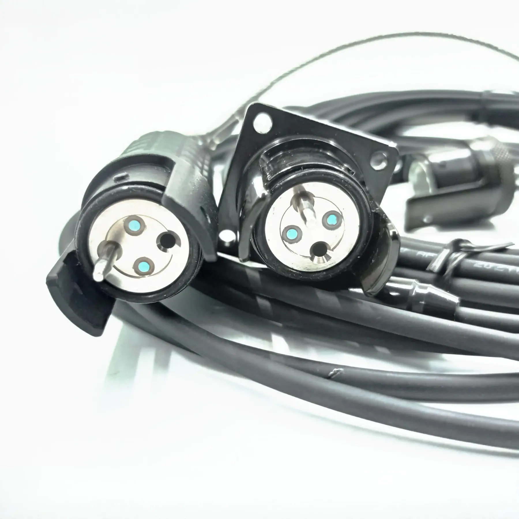 YZE Series Expanded Beam Fiber Optic Connector GZT-013| Rugged Outdoor Low-Loss Waterproof