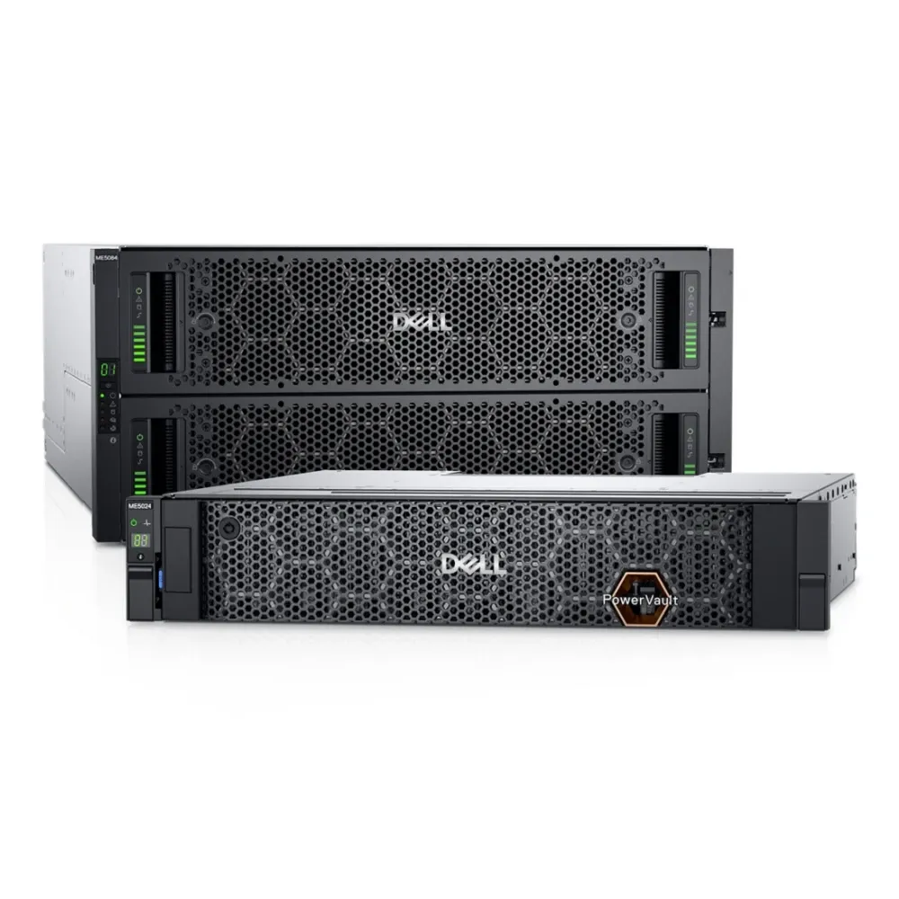 Dell ME5084 Array 5U Rack 84 Drive Bays High-Performance Storage Server with SAS and SSD i