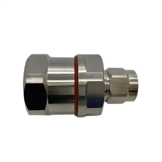 RF Adaptor N Male Leaky Feeder RF Connector for 1-1/4" Cable with Brass and Low PIM Good Quality